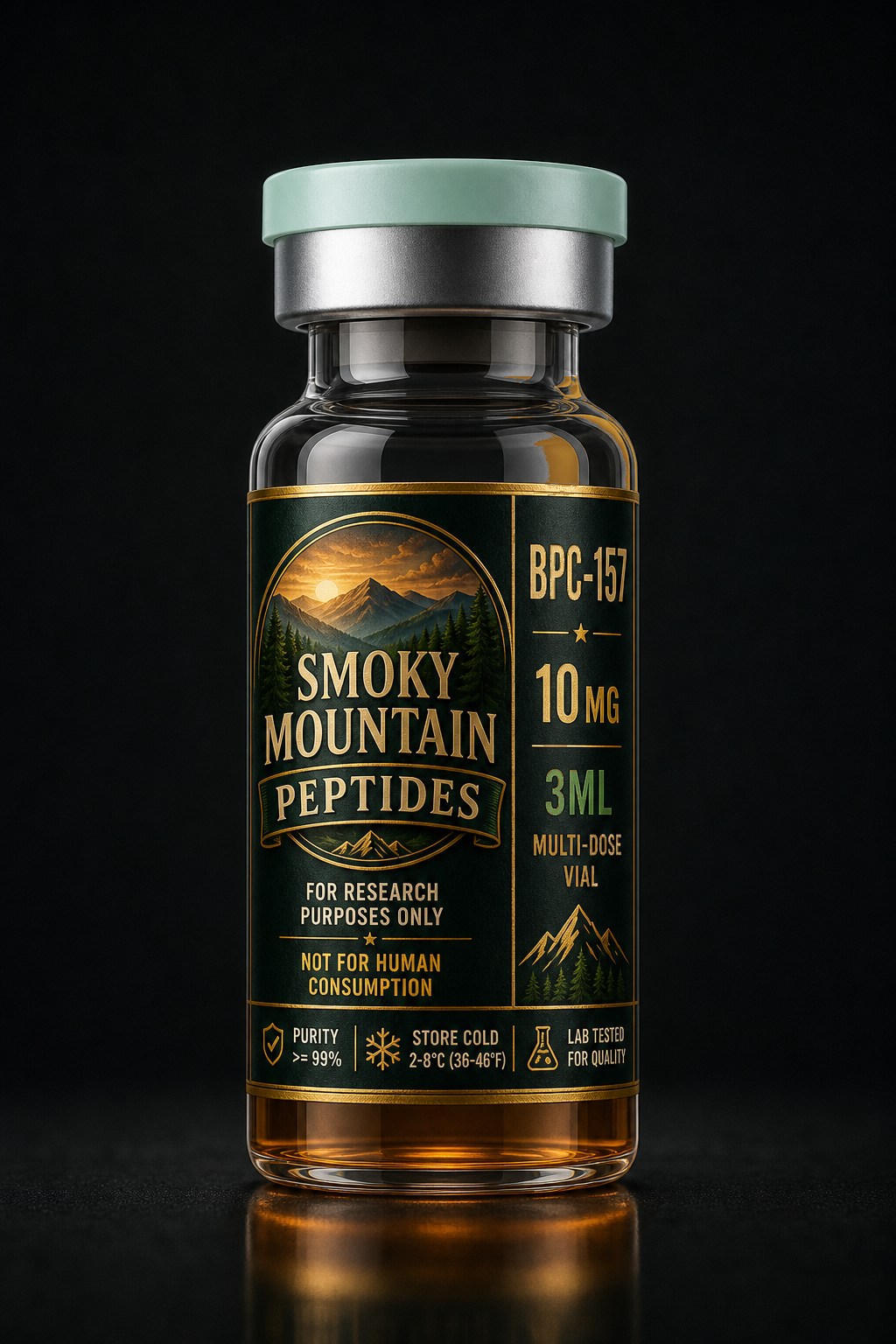BPC-157 vial mockup