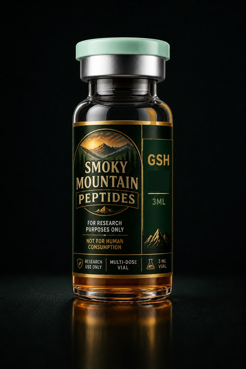 Glutathione vial mockup