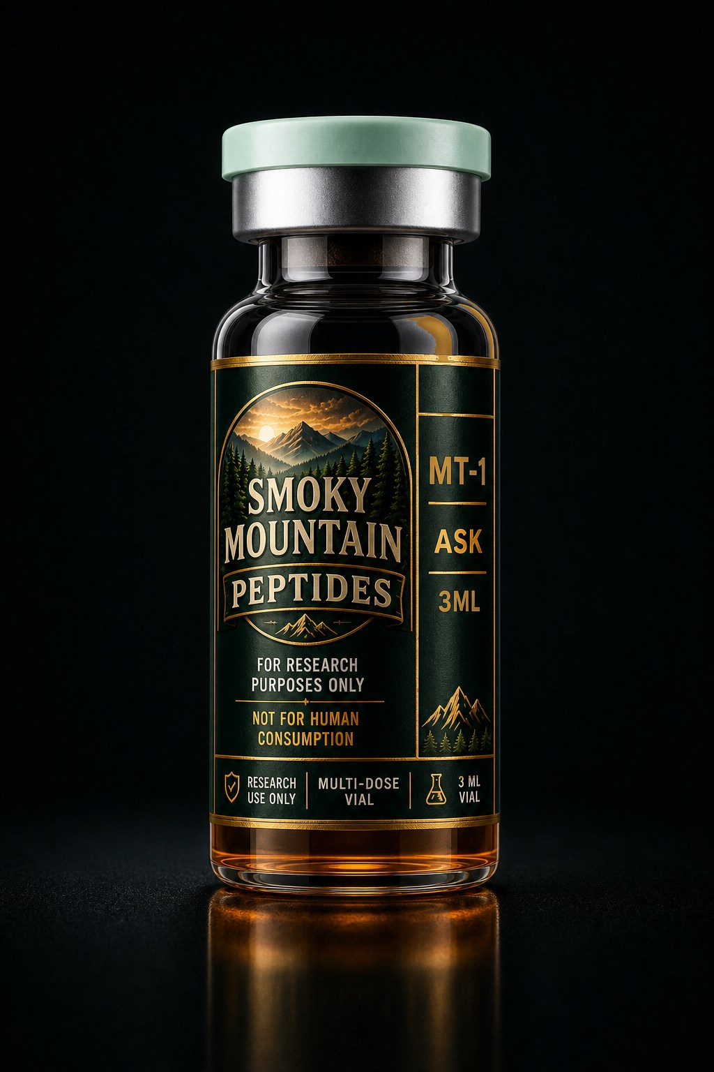 Melanotan-1 vial mockup
