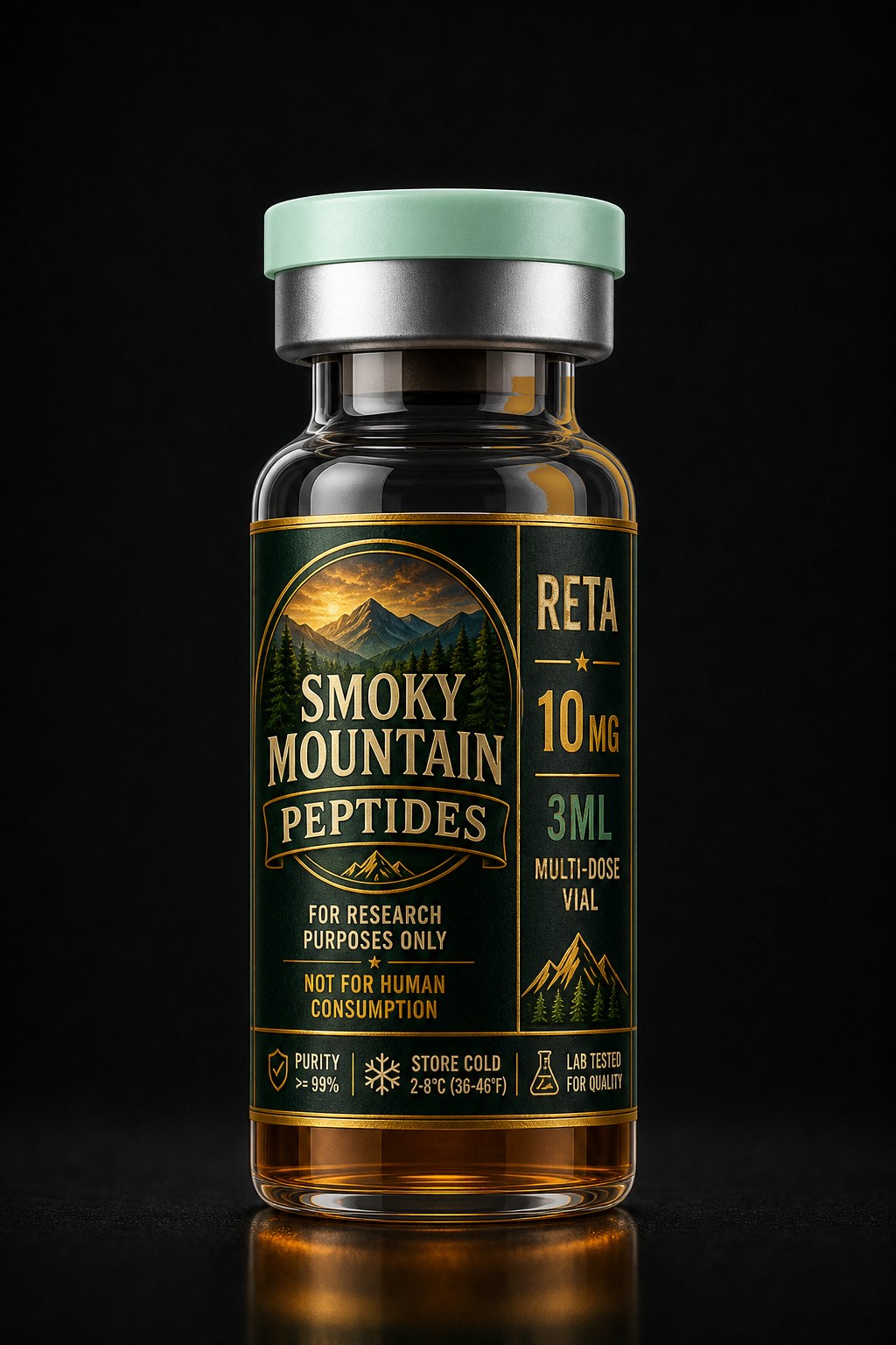 Retatrutide vial mockup