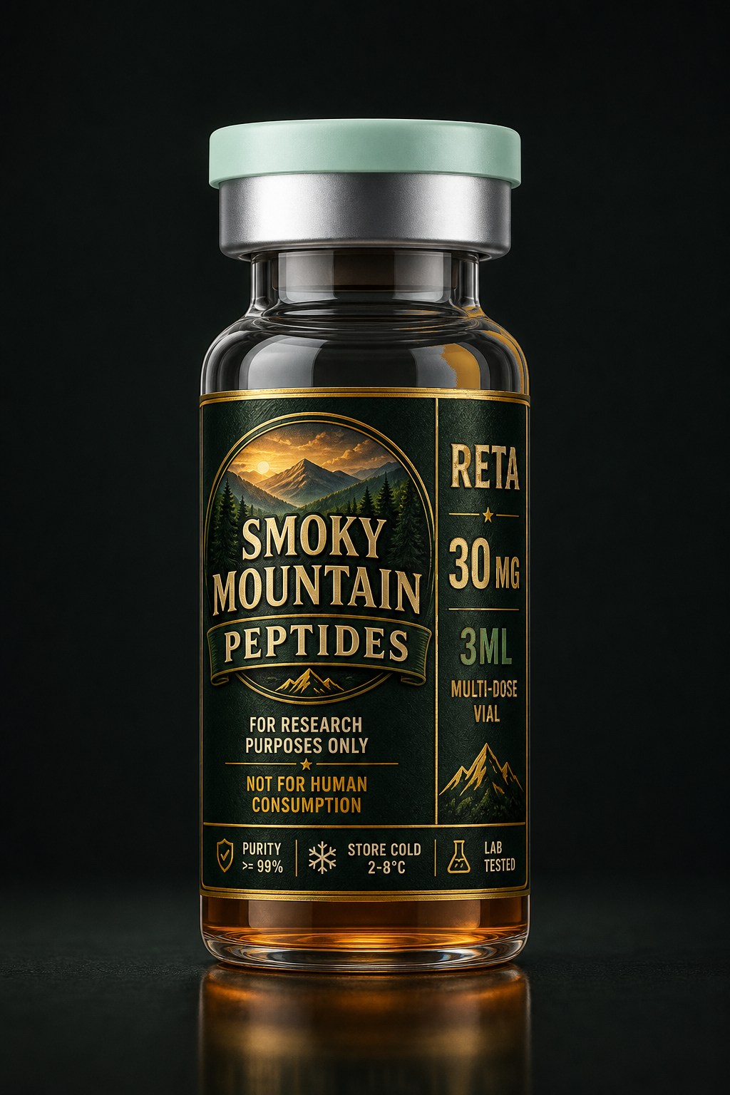 Retatrutide vial mockup